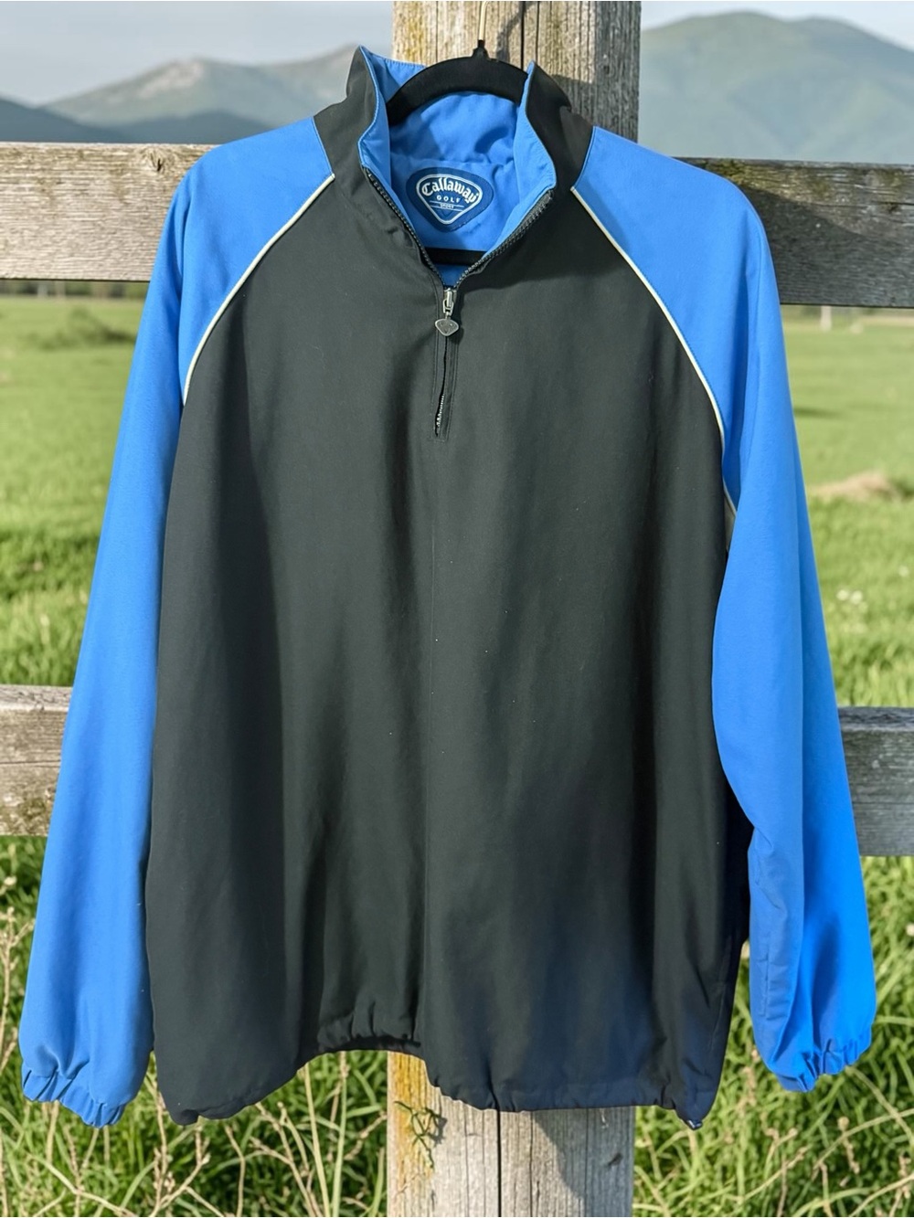 Callaway Golf Men's Quarter Zip Wind Pullover Golfcore Performance Large
